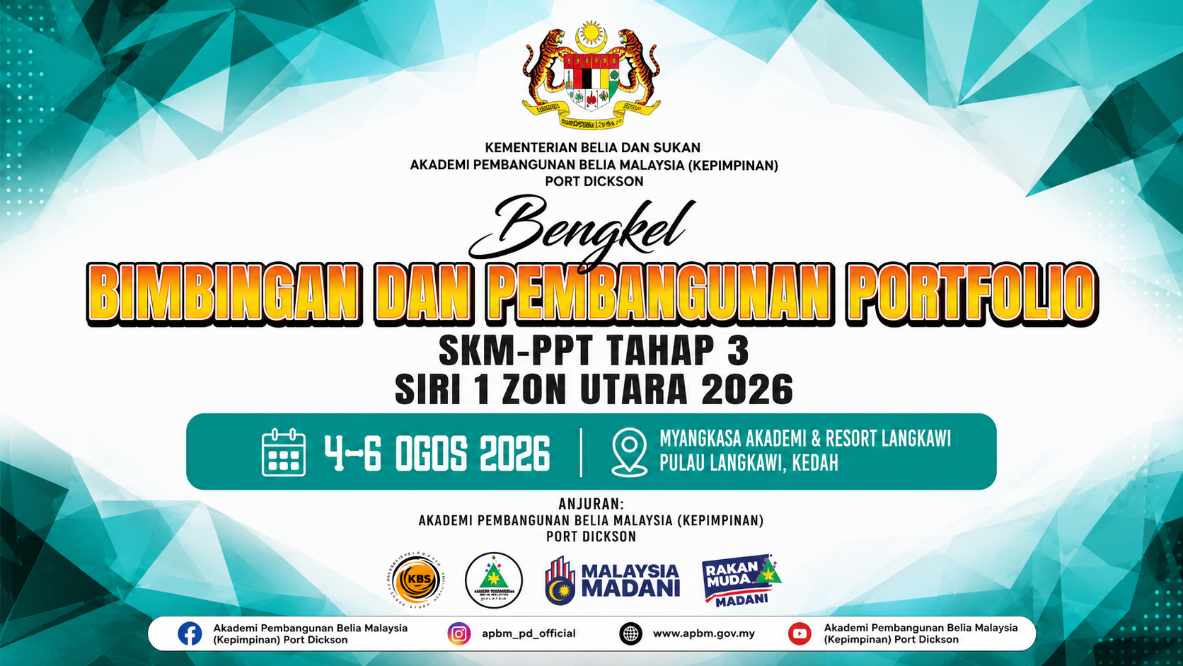 BENGKEL BIMBINGAN DAN PEMBANGUNAN PORTFOLIO SKM-PPT SIRI 1 ZON UTARA TAHUN 2026