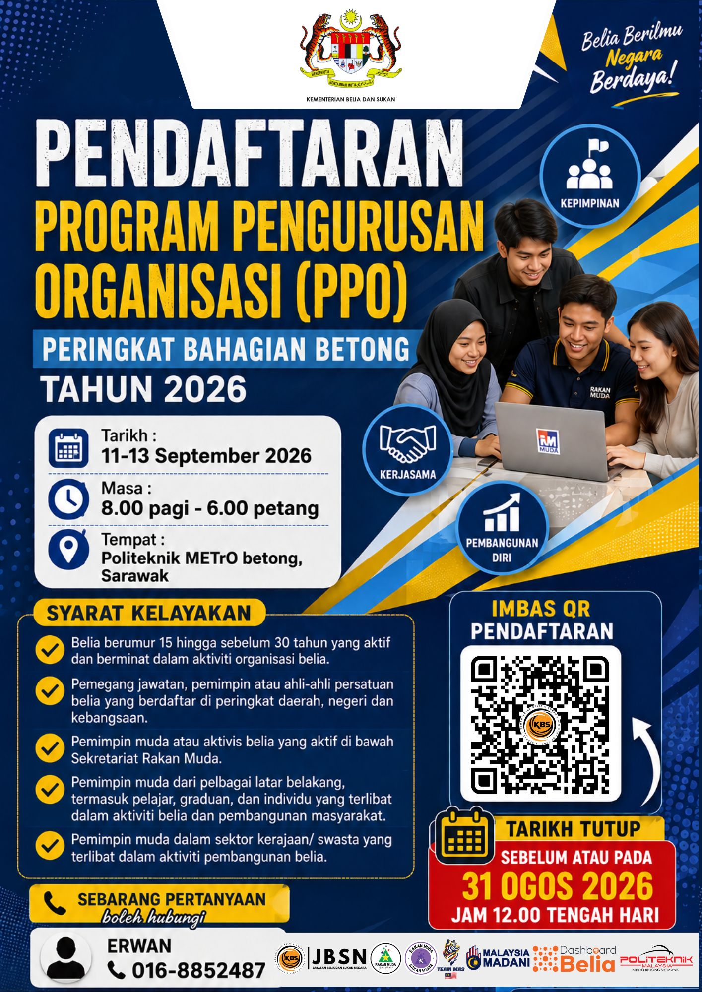 PROGRAM PENGURUSAN ORGANISASI (PPO) PERINGKAT DAERAH