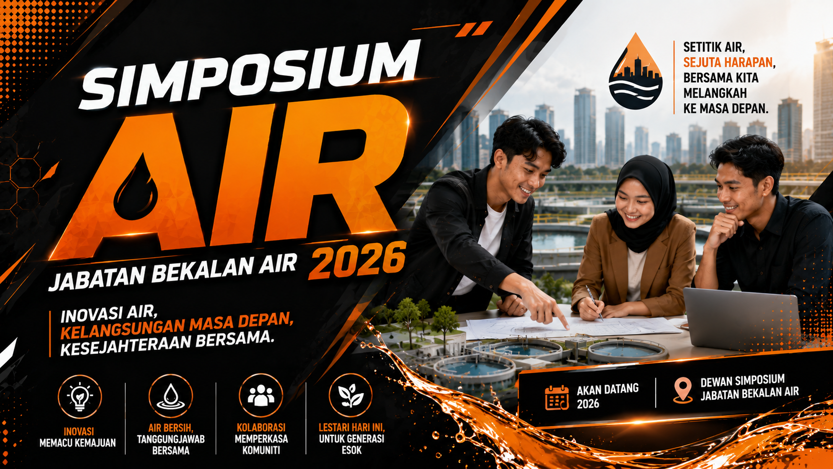 SIMPOSIUM AIR JABATAN BEKALAN AIR 2026