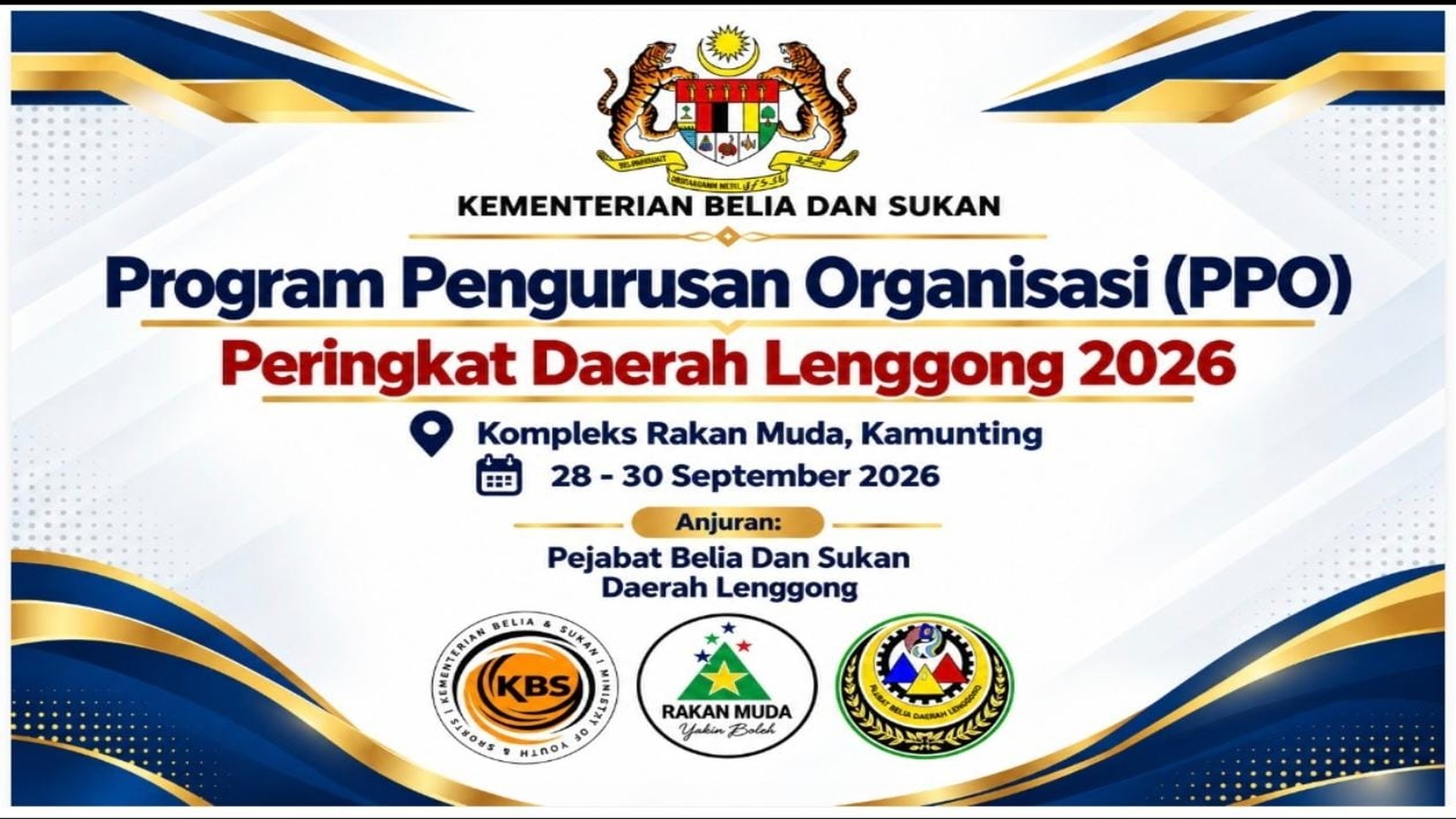 PROGRAM PENGURUSAN ORGANISASI (PPO) PERINGKAT DAERAH