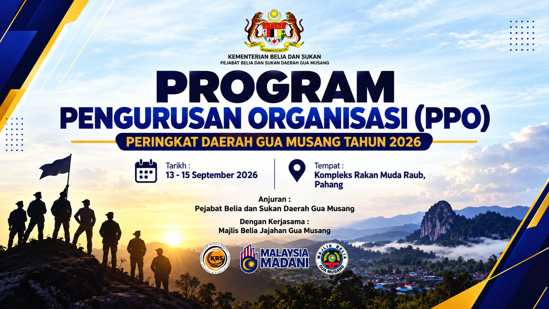 PROGRAM PENGURUSAN ORGANISASI (PPO) PERINGKAT DAERAH