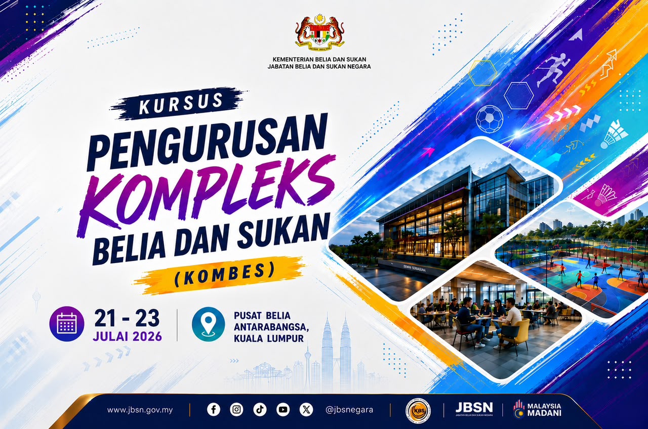 KURSUS PENGURUSAN KOMPLEKS BELIA DAN SUKAN (KOMBES)
