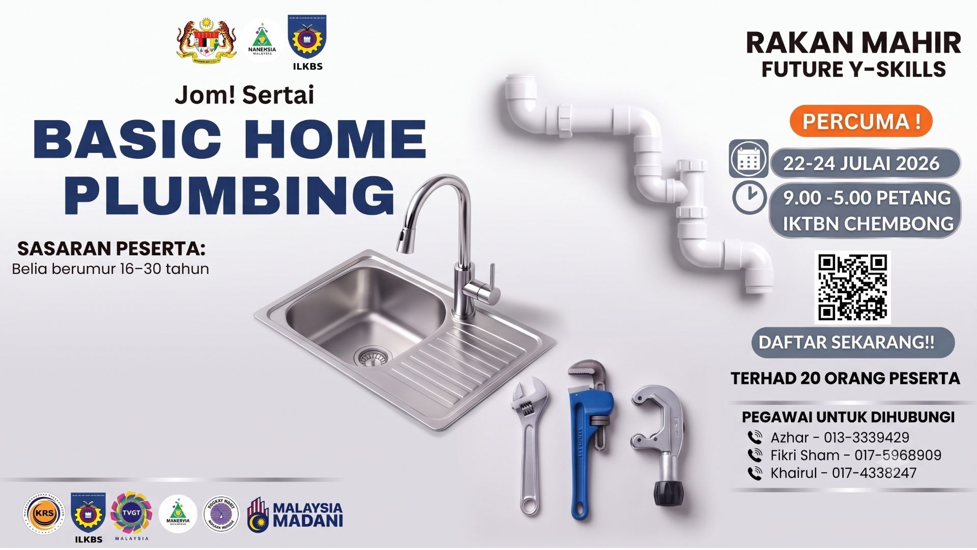 PROGRAM FUTURE YOUTH SKILL- BASIC HOME PLUMBING