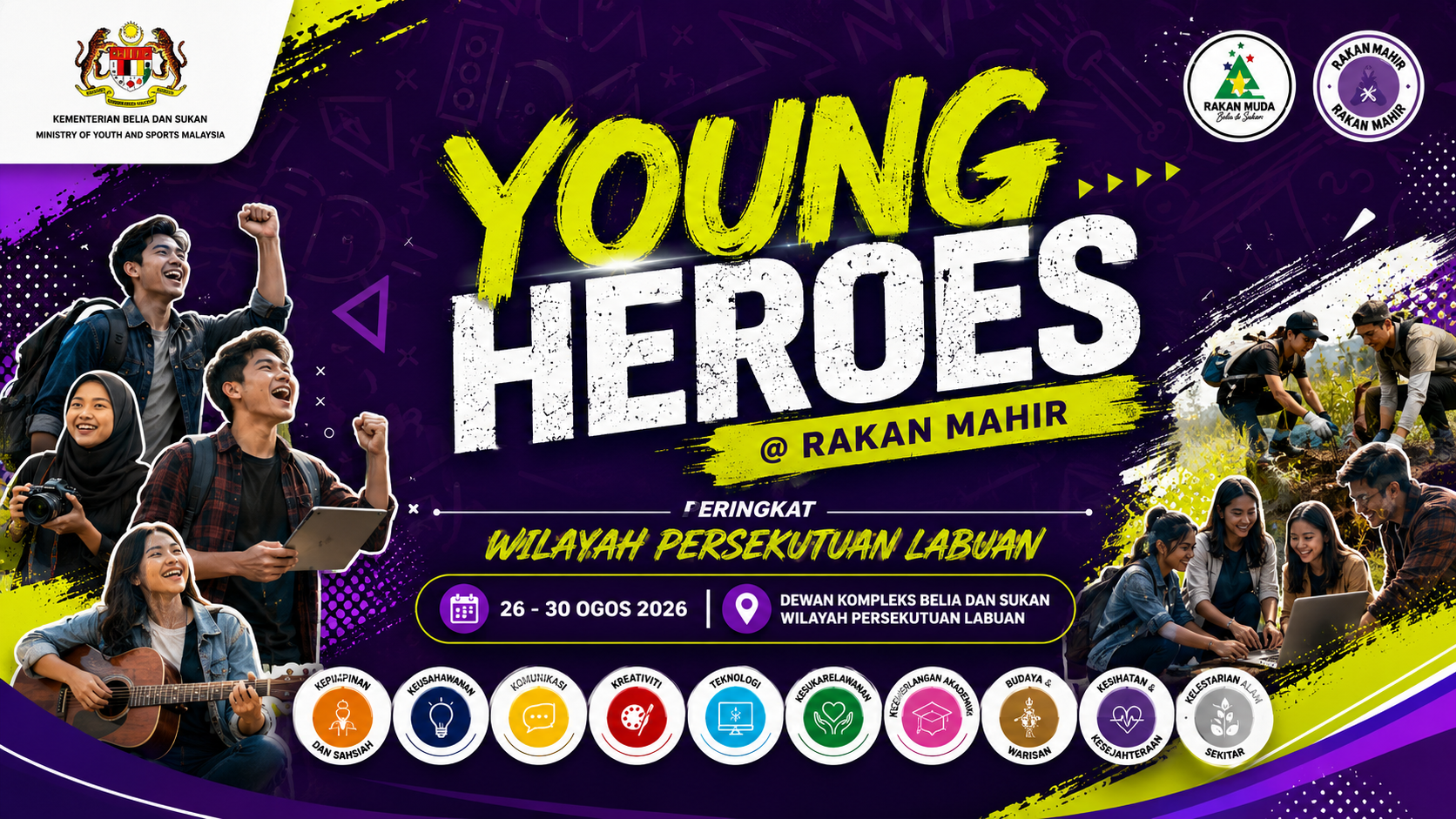 PROGRAM YOUNG HEROES @ RAKAN MAHIR