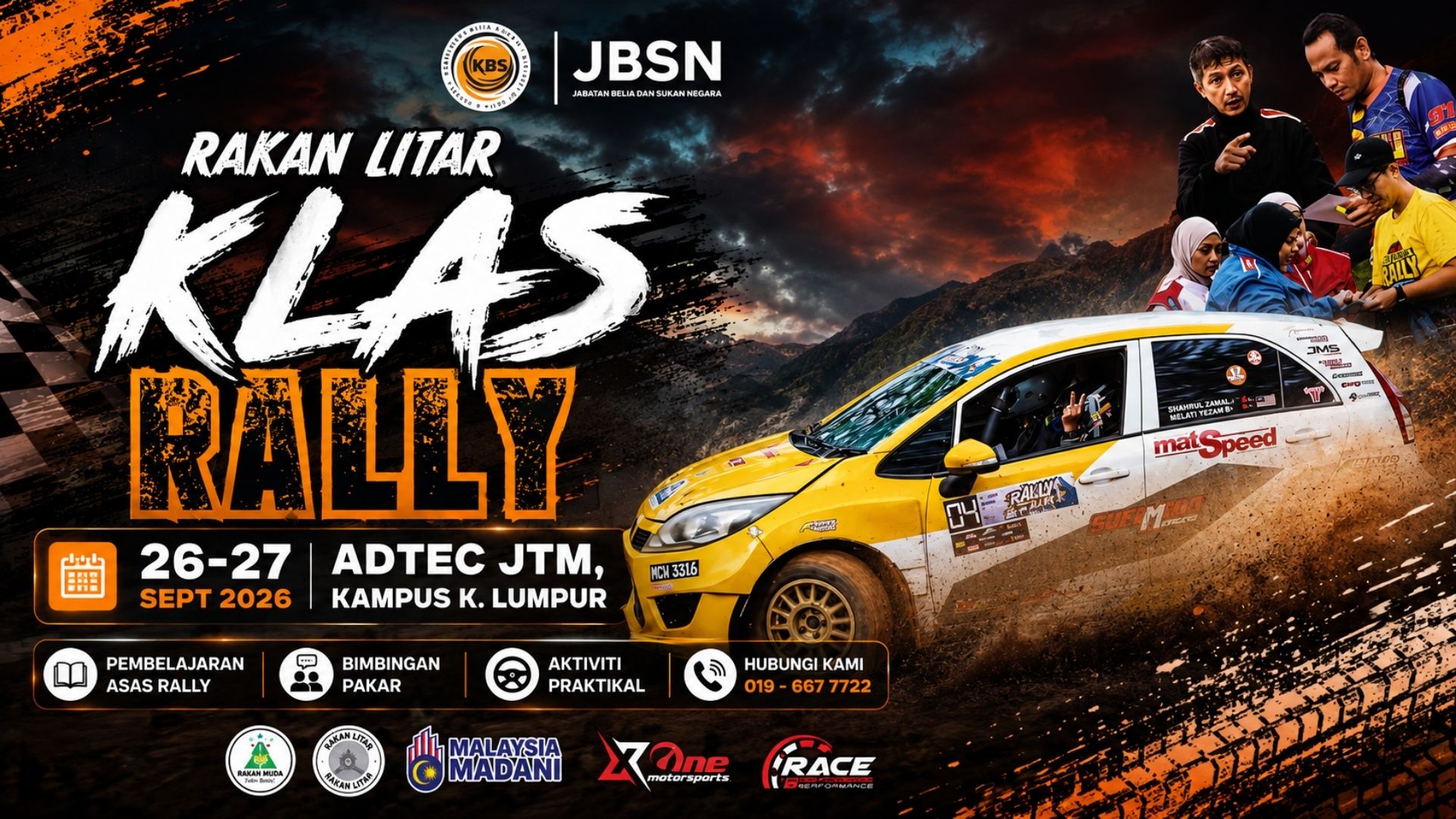 RAKAN LITAR-KLAS RALLY 
