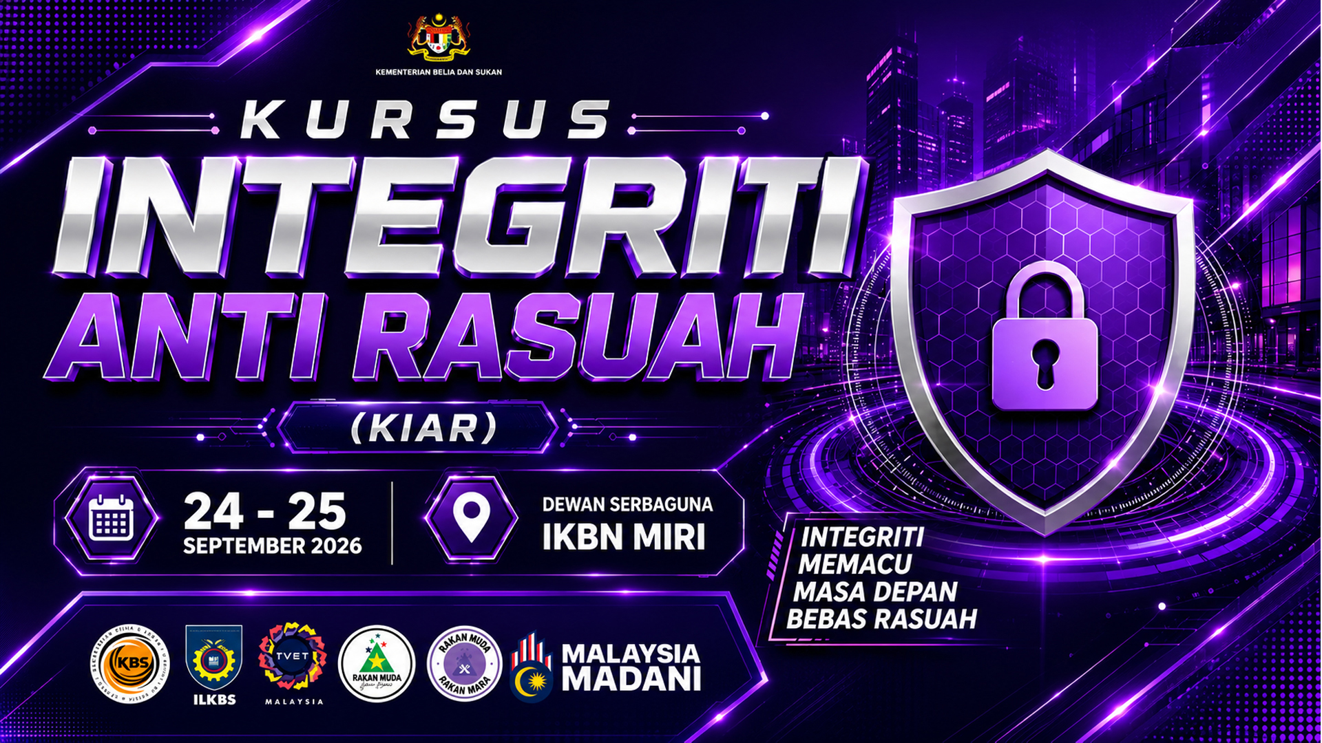 KURSUS INTERGRITI ANTI RASUAH 