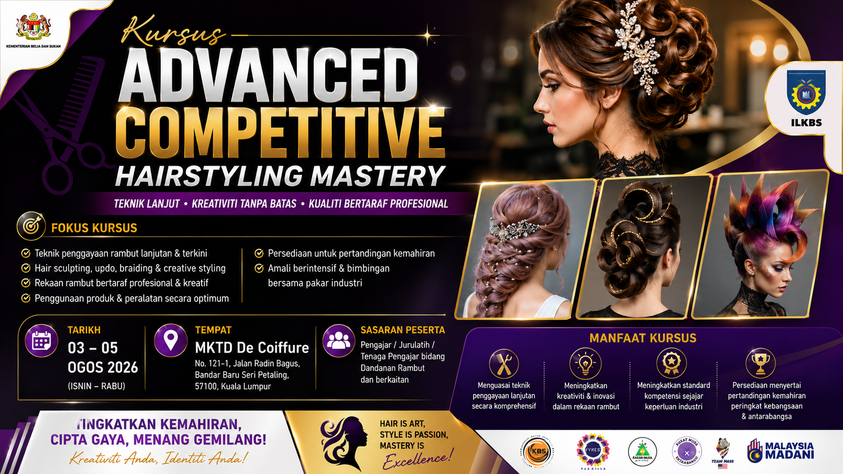 ADVANCED COMPRETETIVE HAIRSTYLING MASTERY