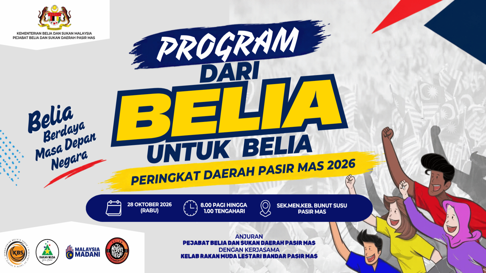 DARI BELIA UNTUK BELIA PERINGKAT DAERAH 