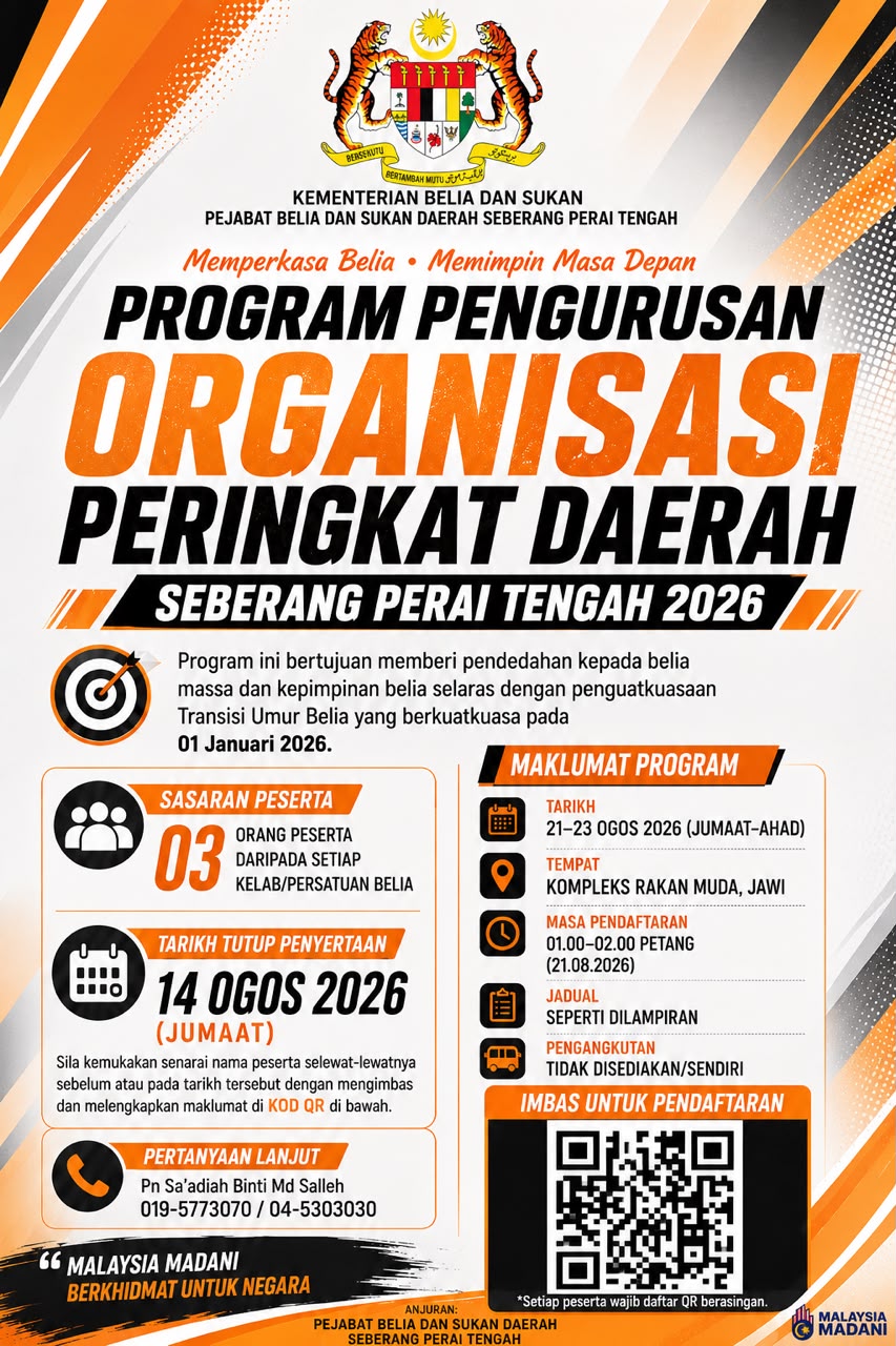 PROGRAM PENGURUSAN ORGANISASI (PPO) PERINGKAT DAERAH