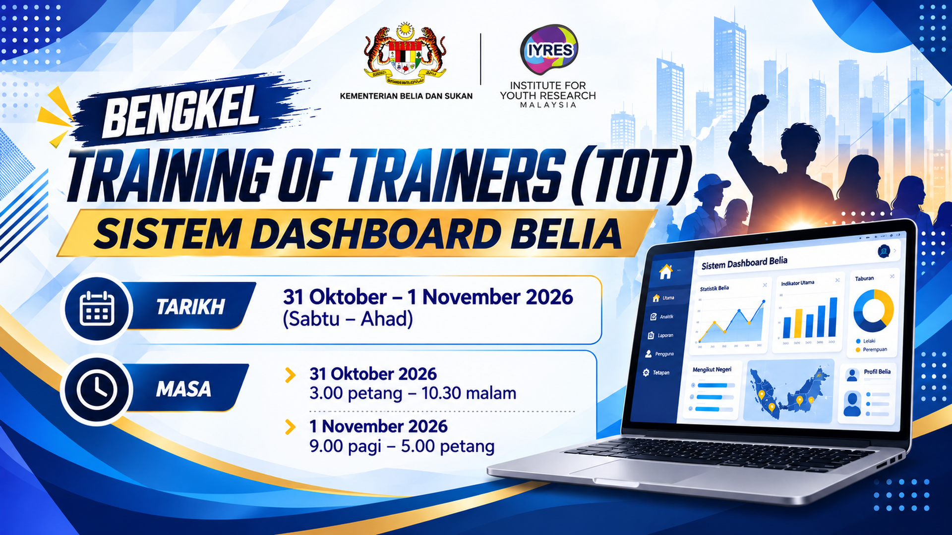 BENGKEL TRAINING OF TRAINERS (TOT) SISTEM DASHBOARD BELIA